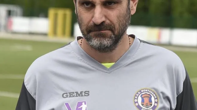 Nico Mariani, allenatore del Montefano