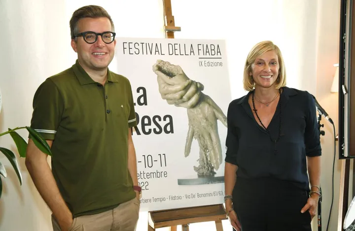 L’assessore Andrea Bortolamasi con Nicoletta Giberti