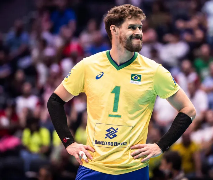 Bruno in uno scatto della partita tra il Brasile e l’Iran