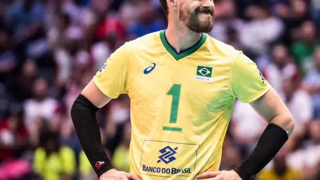 Bruno in uno scatto della partita tra il Brasile e l’Iran