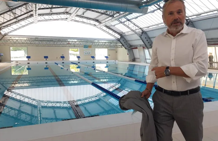 Mirko Santoni, responsabile della Team Marche che riunisce le piscine di Jesi, Osimo e Moie
