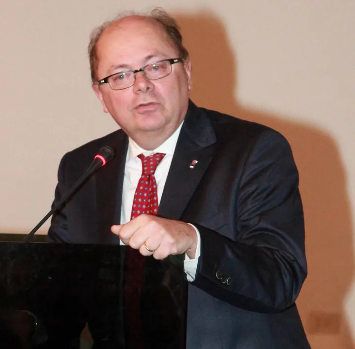 Carlo Battistini, presidente della Camera di commercio della Romagna