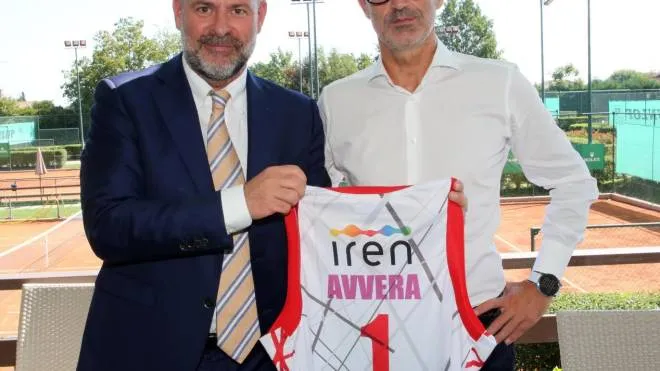 L’amministratore delegato dell’Unahotels, Alessandro Dalla Salda, con l’ad di Avvera, Lorenzo Montanari