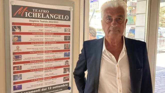 Il patron del teatro Michelangelo Berto Gavioli presenta la nuova stagione