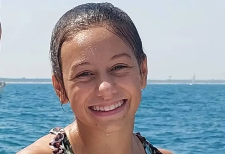 La brava e coraggiosa Vittoria Vignali, la ragazzina 13enne che ha aiutato il padre a salvare la persona che ferita era caduta. nel canale