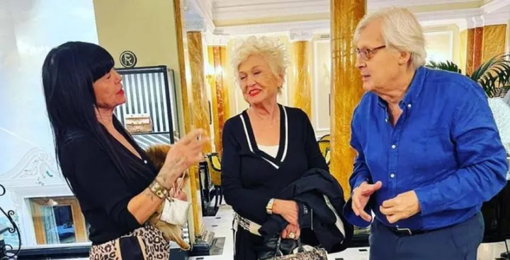Stefania Nobile, Wanna Marchi e Vittorio Sgarbi nell’incontro avvenuto in un hotel della città