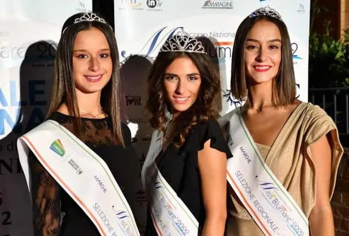 Le tre ragazze che si imbarcheranno sulla Msc Grandiosa per la finale nazionale: da sinistra Nataša Markovic, Alessia Settimi e Alessandra Marsili