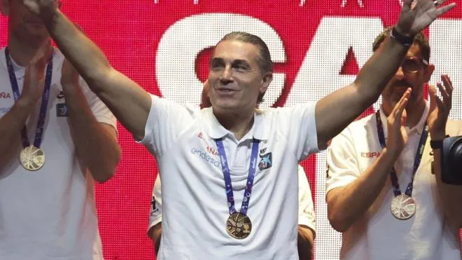 Sergio Scariolo, 61 anni, ha conquistato il quarto europeo in cinque edizioni (Ansa)