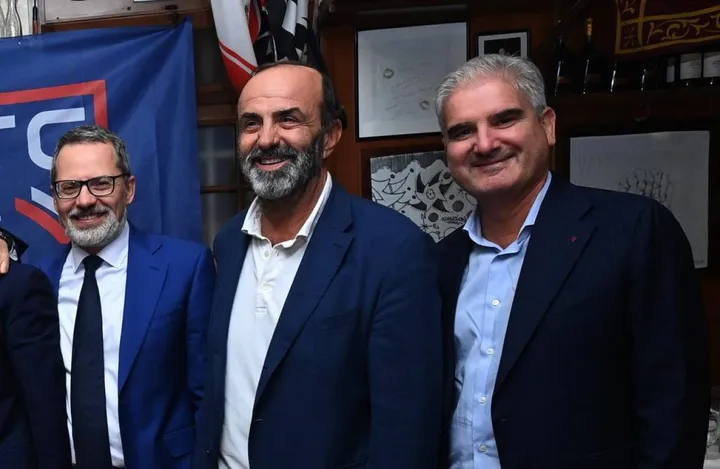 Da sinistra, il neo eletto Luca Corazza e Roberto Melloni presidente uscente (Schicchi)