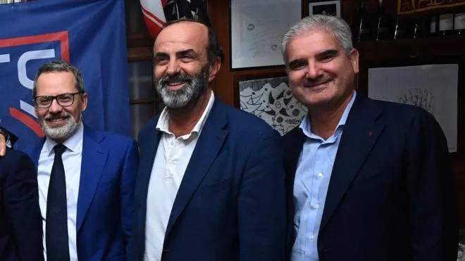 Da sinistra, il neo eletto Luca Corazza e Roberto Melloni presidente uscente (Schicchi)
