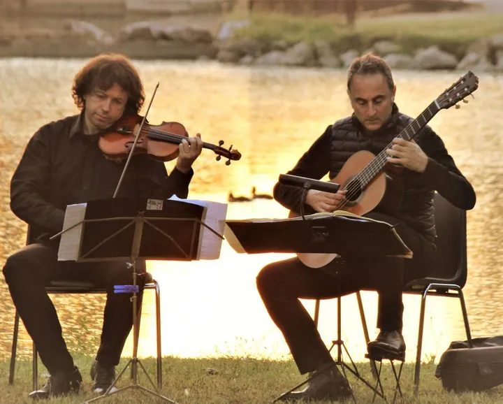 Roberto Noferini e Donato D’Antonio: hanno pubblicato cd dedicati a Paganini