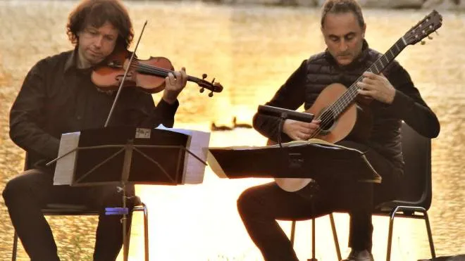 Roberto Noferini e Donato D’Antonio: hanno pubblicato cd dedicati a Paganini