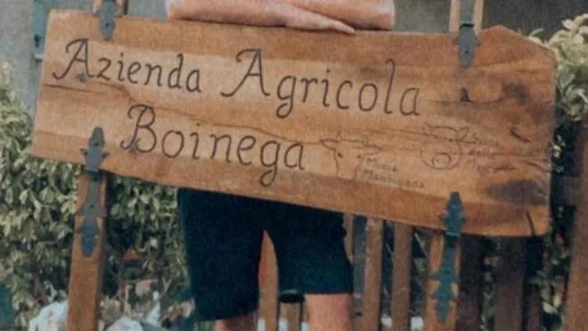 Matteo Boinega, agricoltore