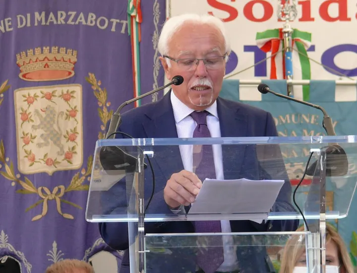 Valter Cardi, presidente del Comitato onoranze caduti di Marzabotto