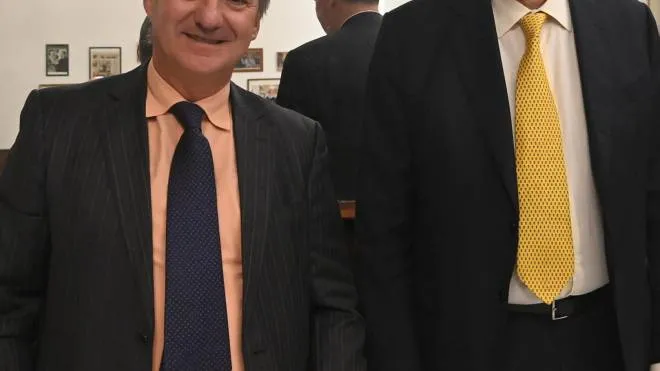 Da sinistra: Marco Fossi, ad. di Factorcoop,. e il direttore operativo Franco Tapparo