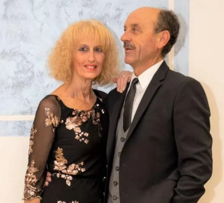 Il maestro Marco Chiappini insieme alla moglie Lorella