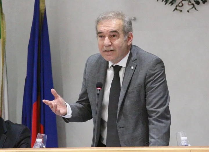 Il sindaco Antonio Spazzafumo (. Sgattoni