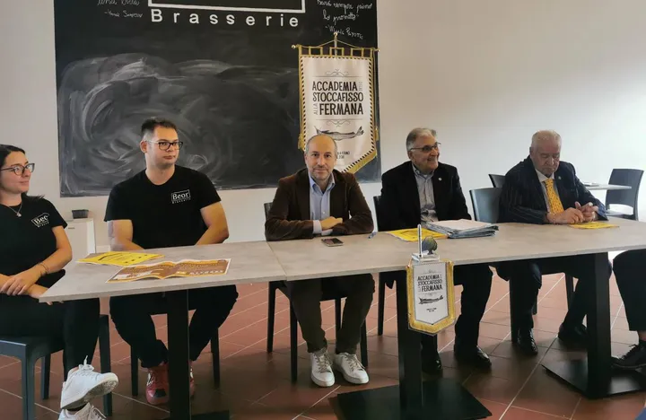 La presentazione dell’evento con i titolari Alessio Sonaglioni e Piera Marrozzini