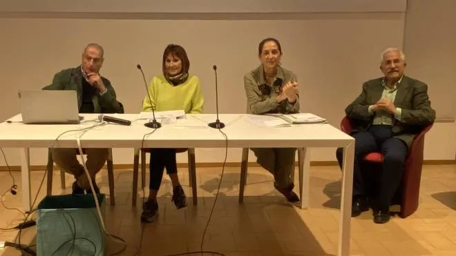 Da sinistra Mario Pallotta, Paola Cosimi, Katiuscia Cassetta e Quinto Romagnoli