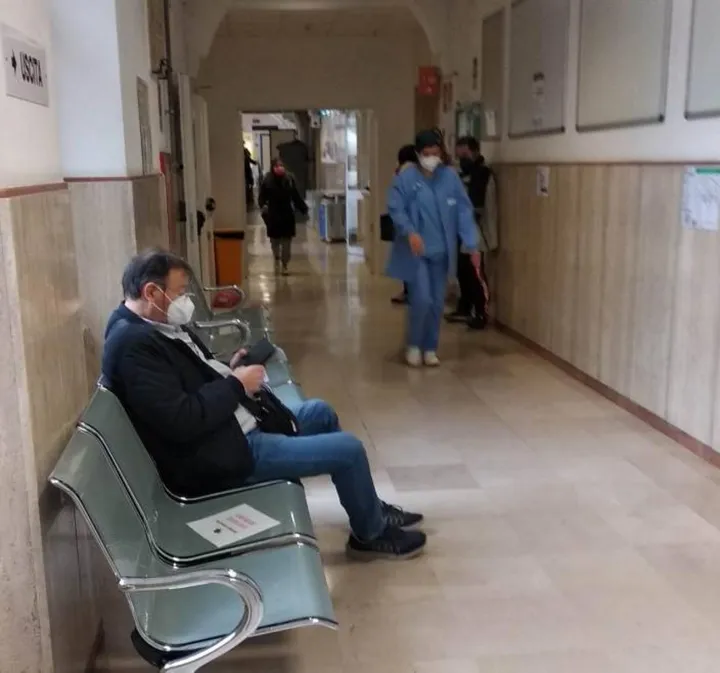 In attesa all’ospedale