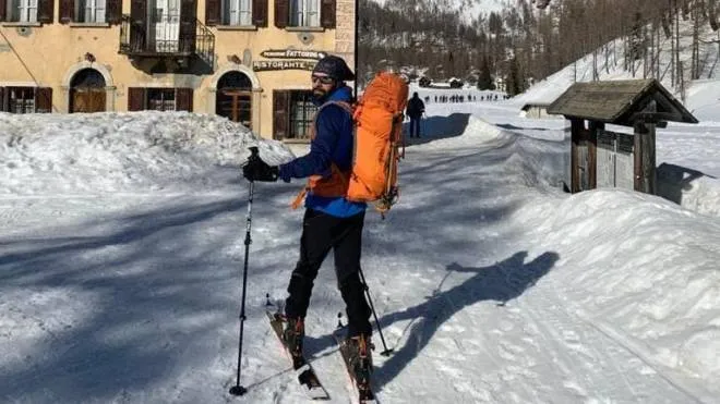 Maurizio Pandolfi in montagna