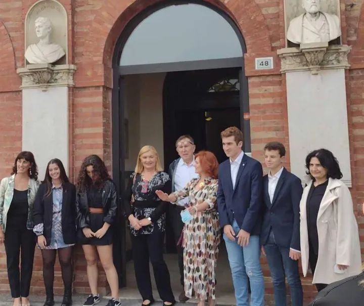 Le visite guidate, condotte degli studenti del liceo Giulio Cesare – Valgimigli di Rimini