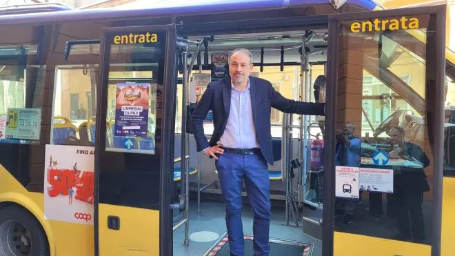 Il sindaco Alberto Bellelli ha presentato le novità del trasporto pubblico urbano