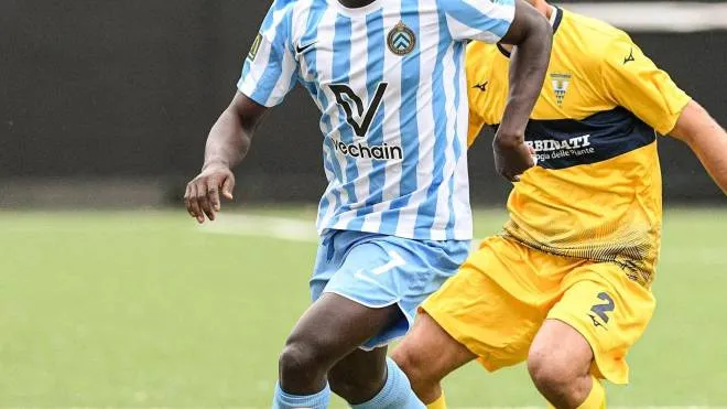 Il centrocampista del Victor San Marino, Demba Kamara