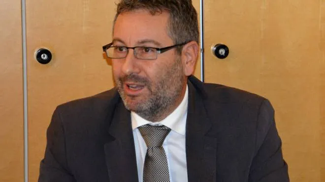 Il segretario di Stato alle Finanze di San Marino, Marco Gatti