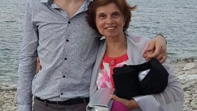 Raffaele Diegoli con la madre Narina Galeotti