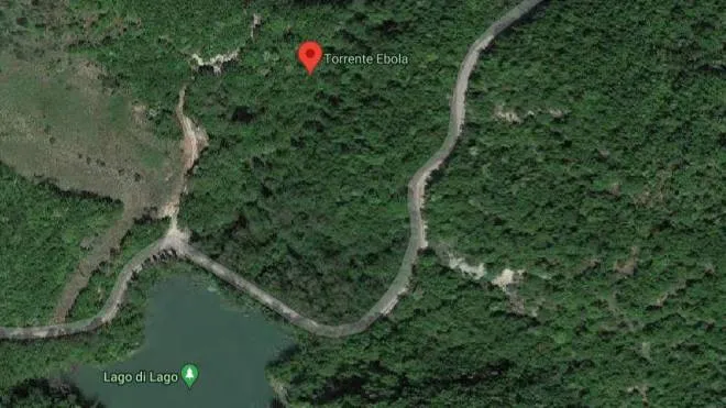 Una panoramica Google Maps dell’area al confine tra Bisighella e Modigliana