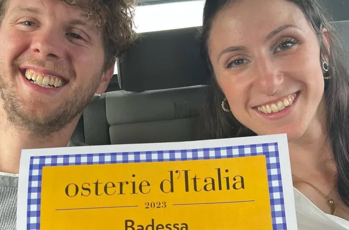 Due dipendenti del ristorante «Badessa»: Gabriele Braglia e Serena Donadelli