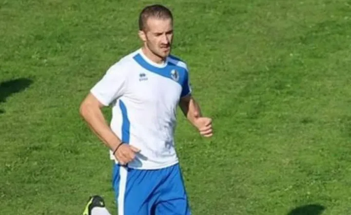 Ridvan Frani, 40 anni il prossimo 25 novembre, attaccante del Sassocorvaro, finora ha segnato 3 gol in sette partite