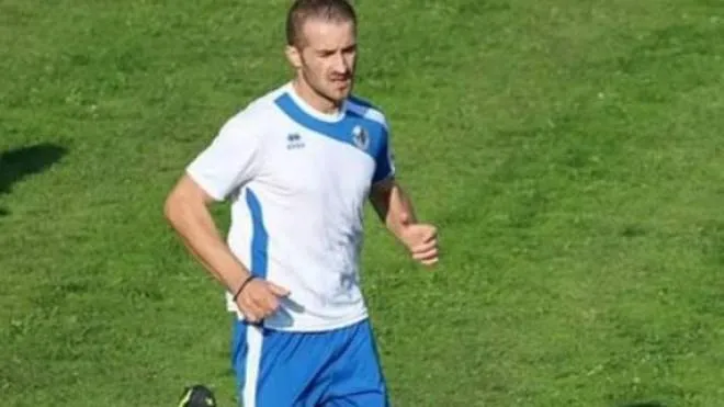 Ridvan Frani, 40 anni il prossimo 25 novembre, attaccante del Sassocorvaro, finora ha segnato 3 gol in sette partite
