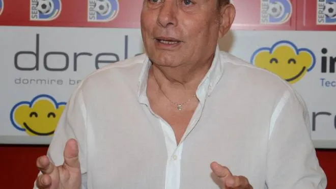 Gianfranco Cappelli, presidente della società biancorossa che ha ottimi rapporti di collaborazione con la Federazione