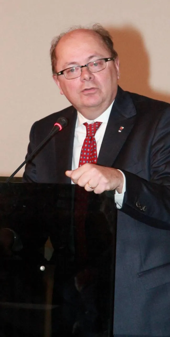 Carlo Battistini, presidente della Camera di Commercio