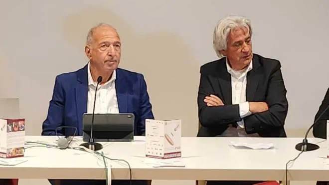 La presentazione di Tipicità Evo: da sinistra, Laura Laviano, Angelo Serri, il sindaco Parcaroli e Lina Caraceni