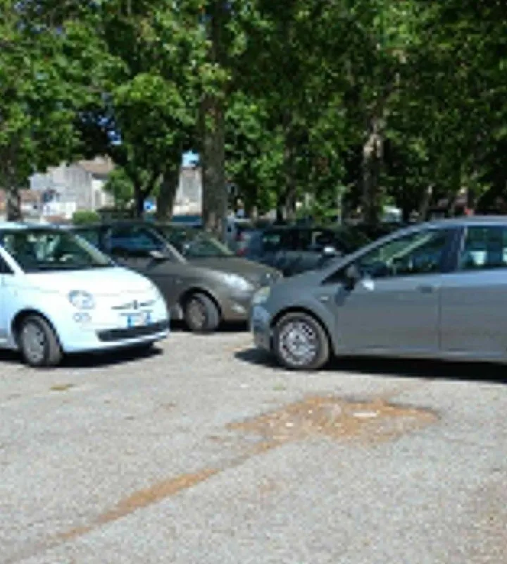 Il parcheggio del foro Boario