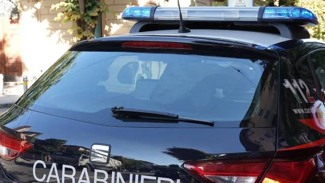 I carabinieri sono intervenuti per soccorrere l'anziano