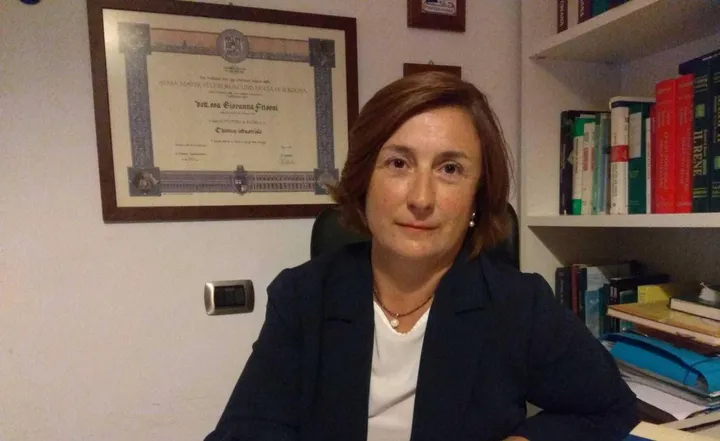 La dirigente scolastica Giovanna Frisoni