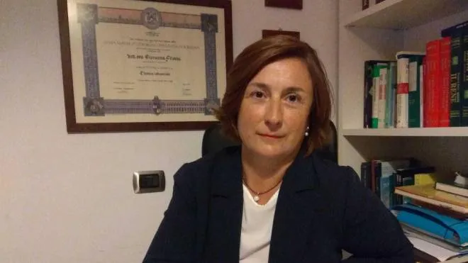 La dirigente scolastica Giovanna Frisoni