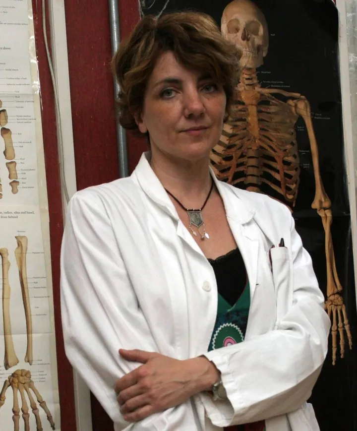 La specialista Cristina Cattaneo