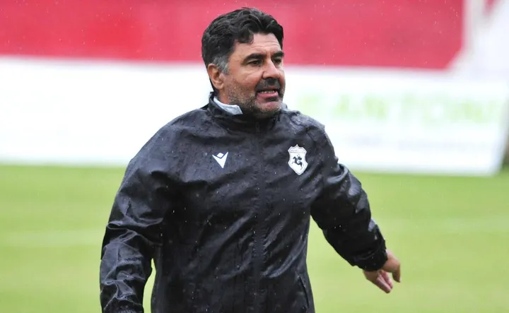 L’allenatore dell’Ancona Gianluca Colavitto
