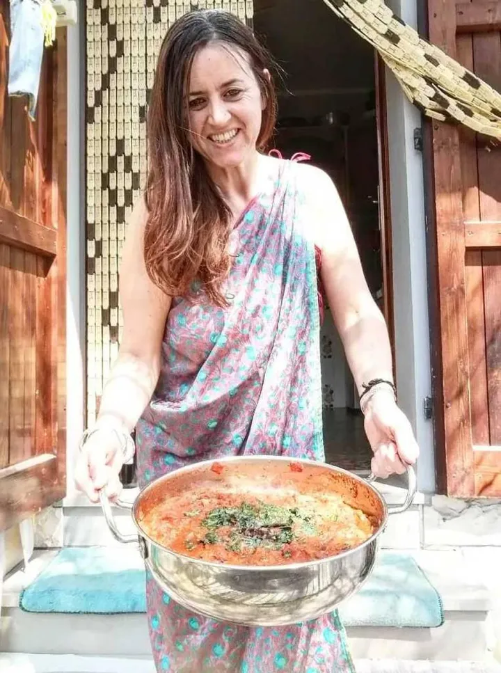 Erika Scotton, 42 anni,. ha aperto il suo home restaurant a Zadina di Cesenatico quattro anni fa