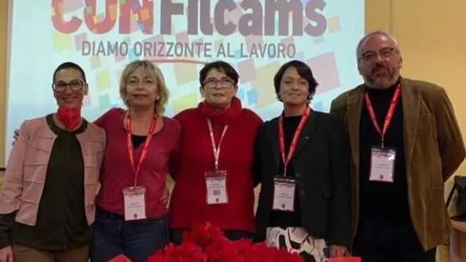 Alcuni partecipanti al congresso. (Maria Lisa Cavallini al centro)
