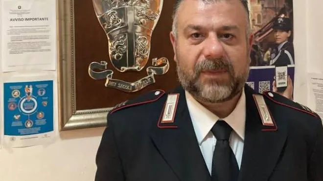 Il maresciallo capo dei carabinieri di Quattro Castella, Alfonso Belmonte