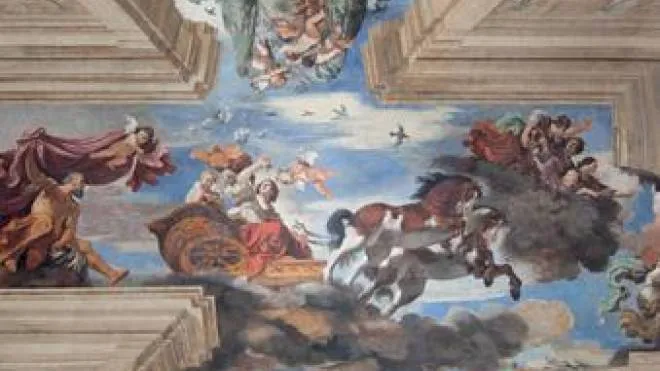 Dipinto del Guercino a Casino Ludovisi
