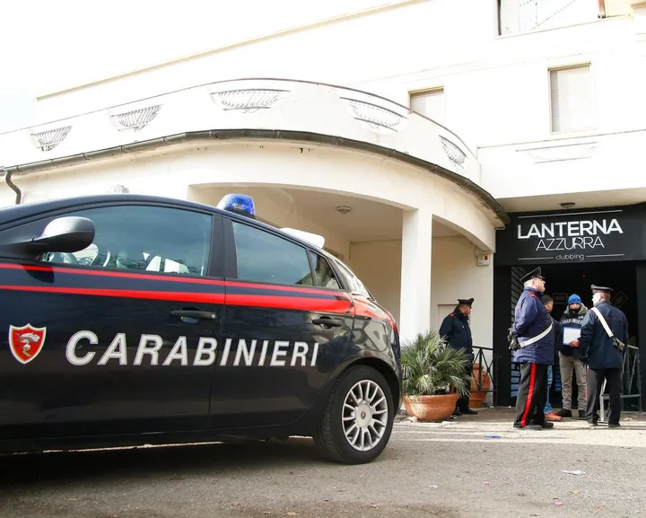 I carabinieri alla Lanterna Azzurra di Corinaldo. all’indomani della tragedia