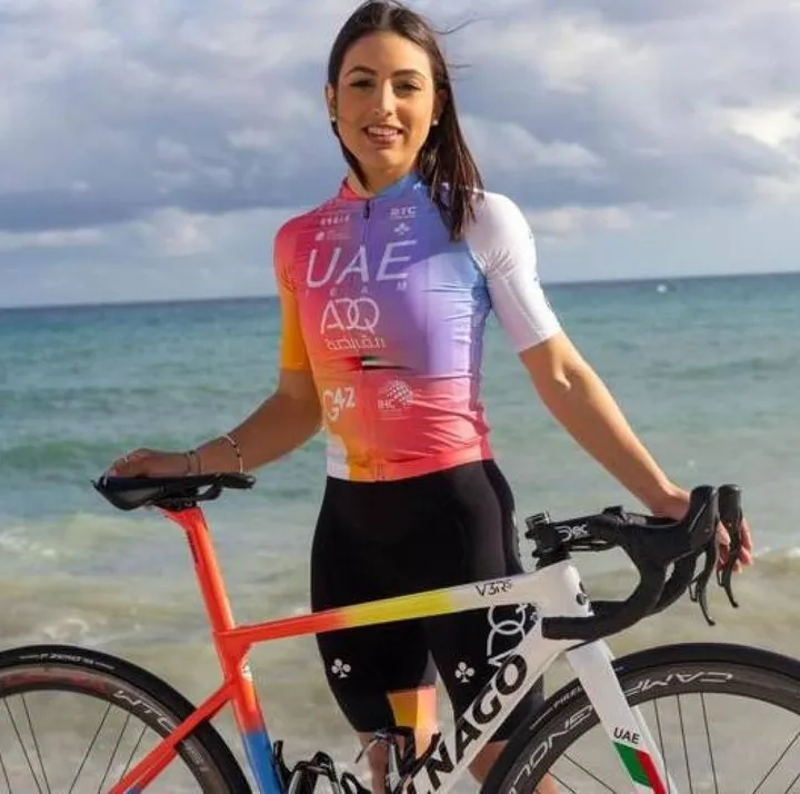 Alessia Patuelli, ciclista professionista in forza alla Uae