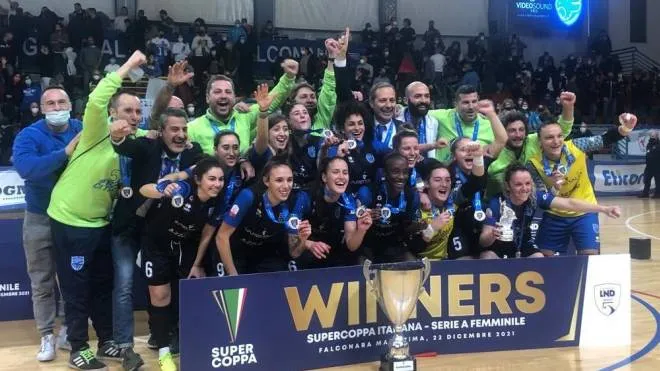 La Supercoppa Italiana vinta dal Città di Falconara nel 2021